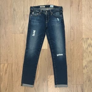NWOT AG Jeans The Stilt Cigarette Roll-Up